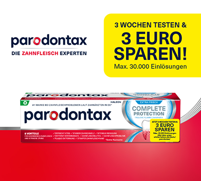Bild der Parodontax Testen Aktion 2026
